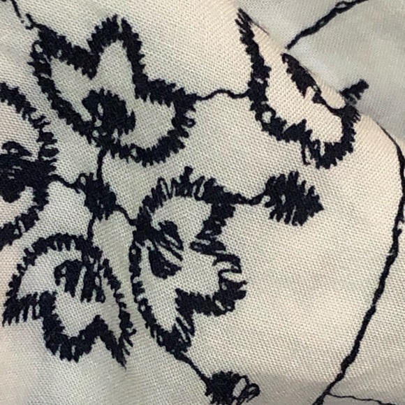 LOFT Navy and White Tank Top XXSP - Picture 6 of 7